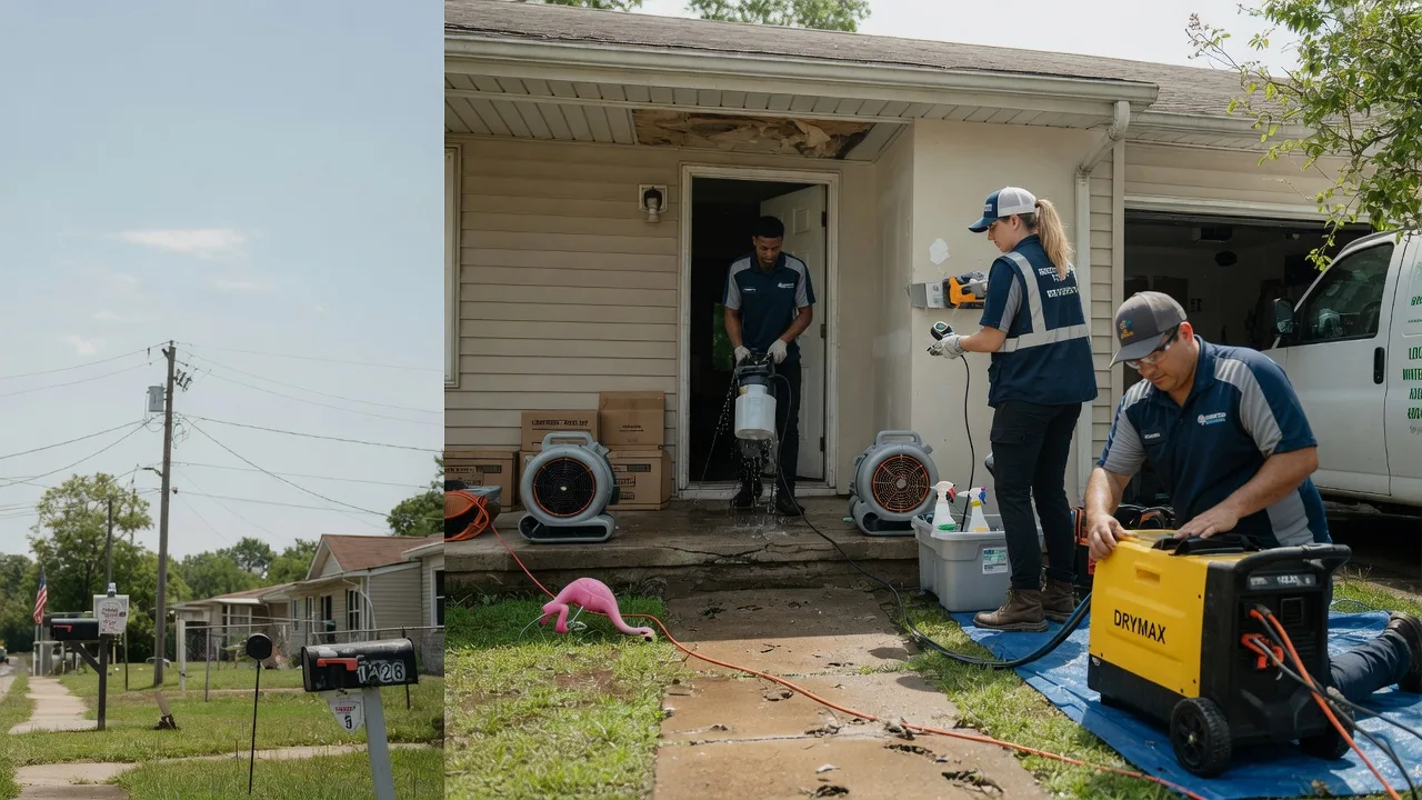 Storm Damage Water Removal in Frederick, MD near me